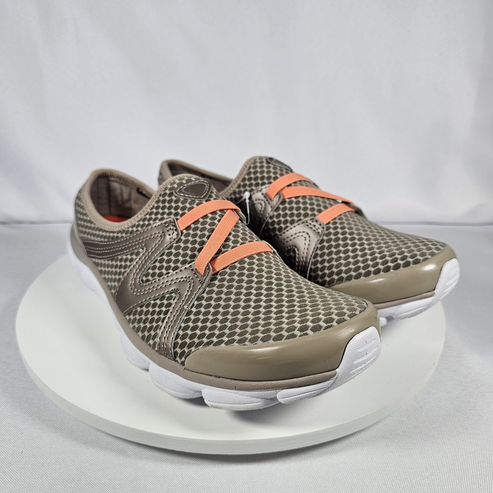 Easy Spirit Riptide 2 Taupe Slip On Walking Shoes Sneakers Womens Size‎ 9.5M